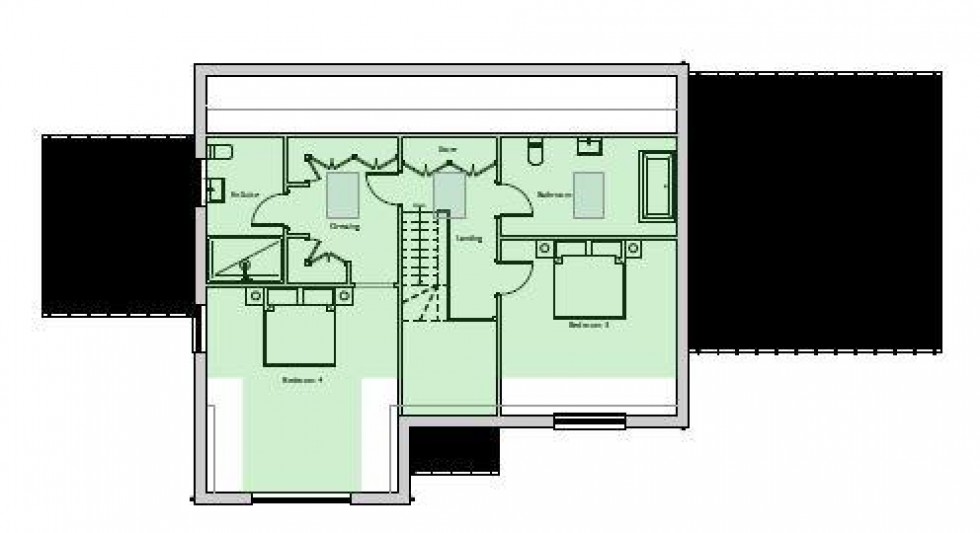 Floorplan for Pinewoods, Church Aston, Newport