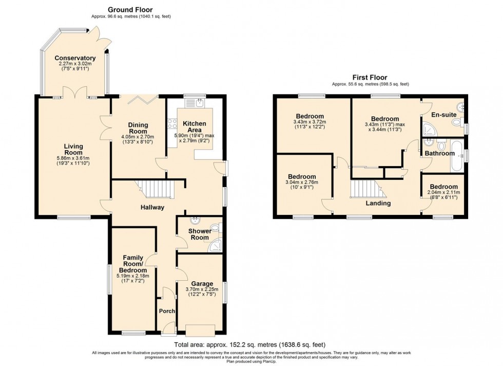 Floorplan for Bayley Hills, Edgmond, Newport