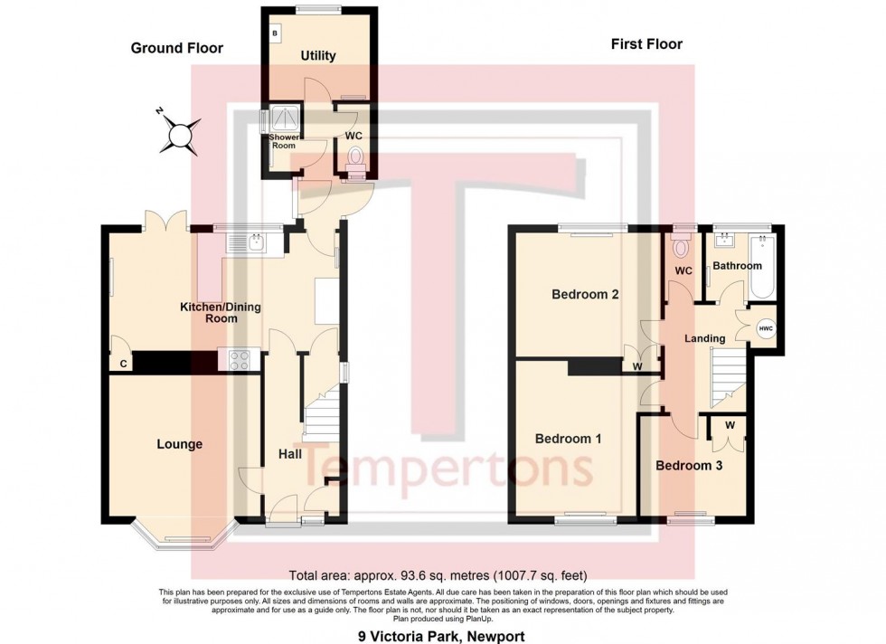 Floorplan for Victoria Park, Newport, Shropshire