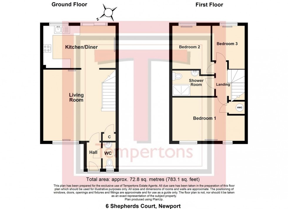 Floorplan for Shepherds Court, Newport