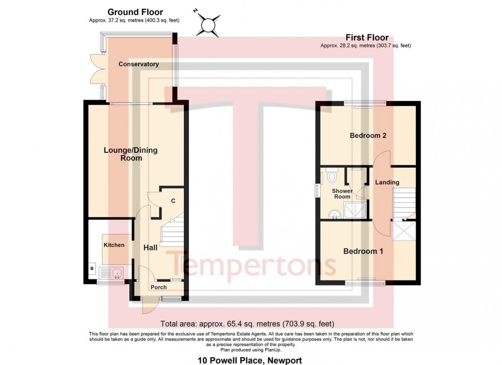 Floorplan for Powell Place, Newport