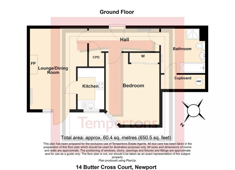 Floorplan for Stafford Street, Newport