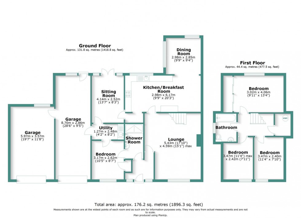 Floorplan for Forton Road, Newport, Shropshire